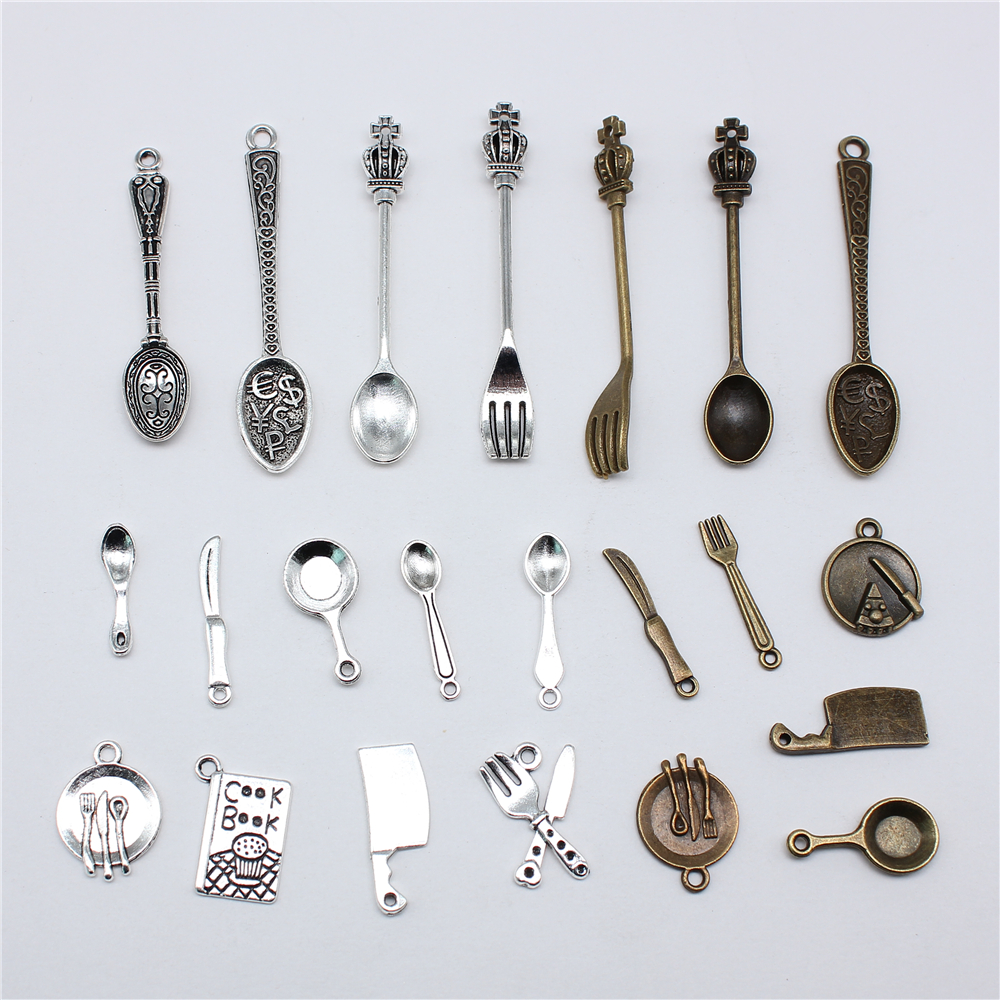 Vintage Collectible Spoons - 20pcs Tableware Dinnerware Dinner Set Dinner