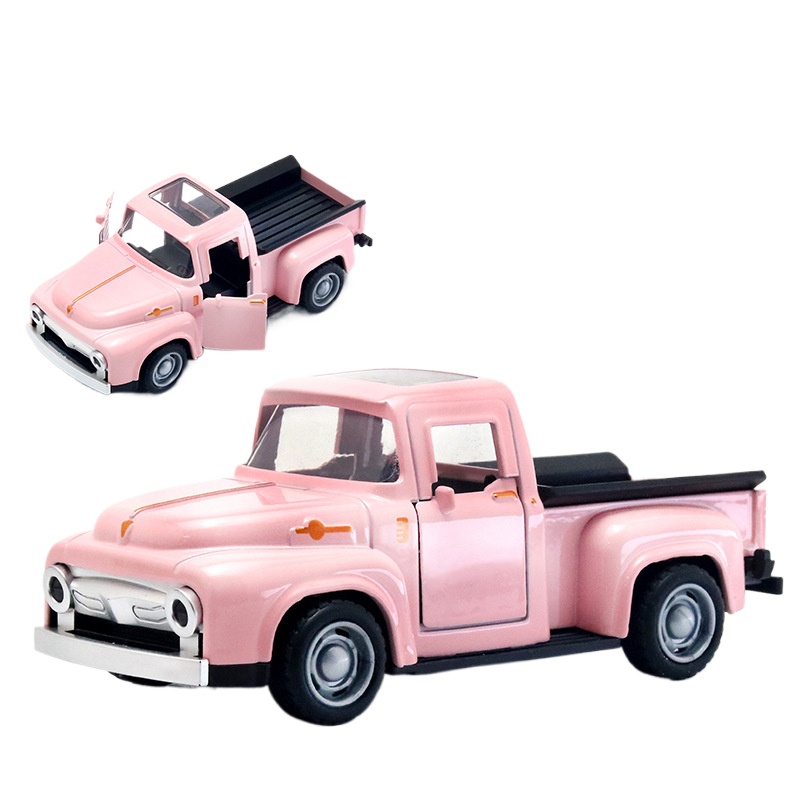 Vintage Collectible Toy Cars - 1:36 Vintage Classic Pickup Truck Alloy