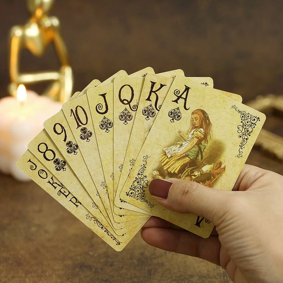 Vintage Collectible Playing Cards - Vintage Alice in Wonderland Playing Cards