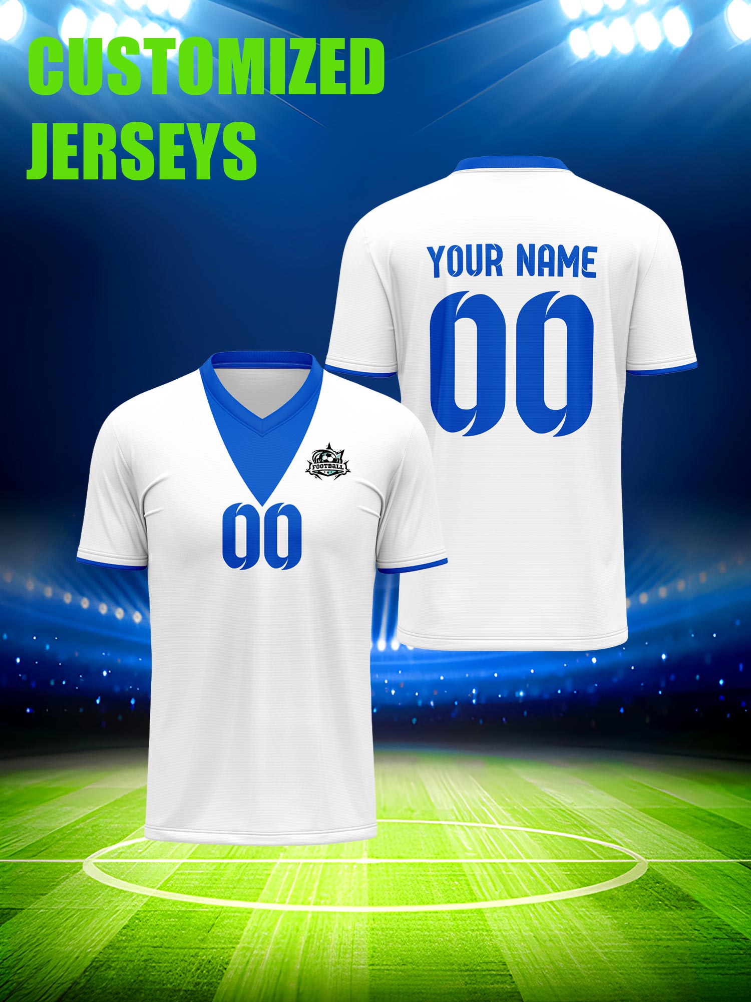 Vintage Collector - Custom Soccer Jersey With Custom Image,