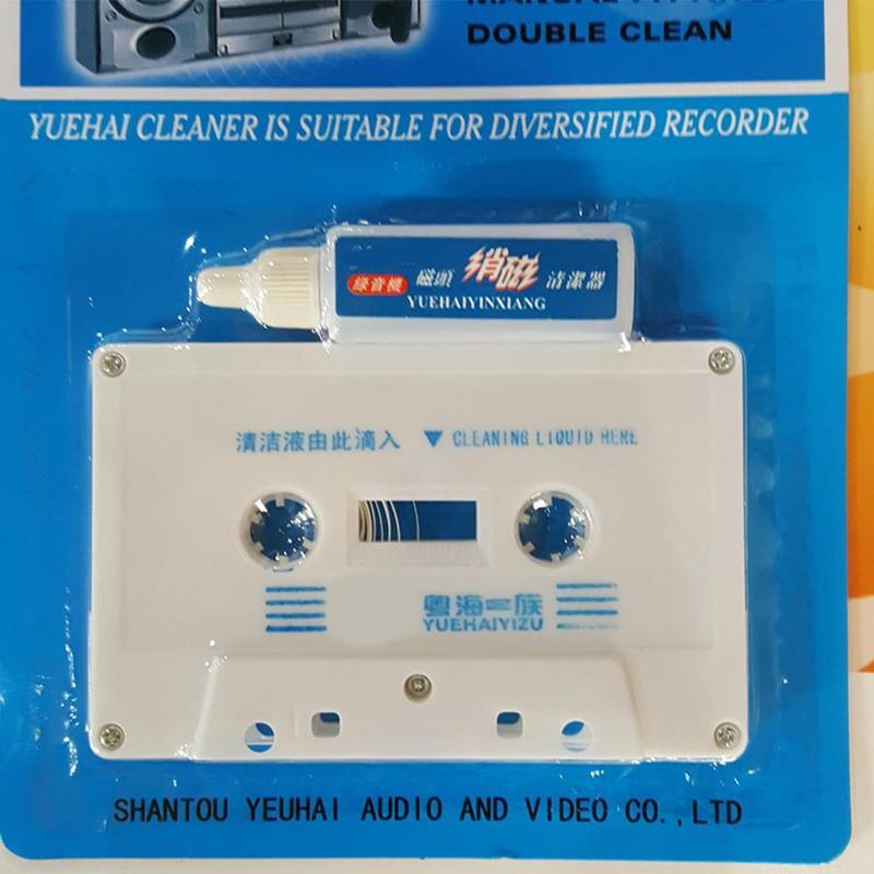 Cassette Tape Head - NEW Tape Cleaner Tape Recorder Cleaning