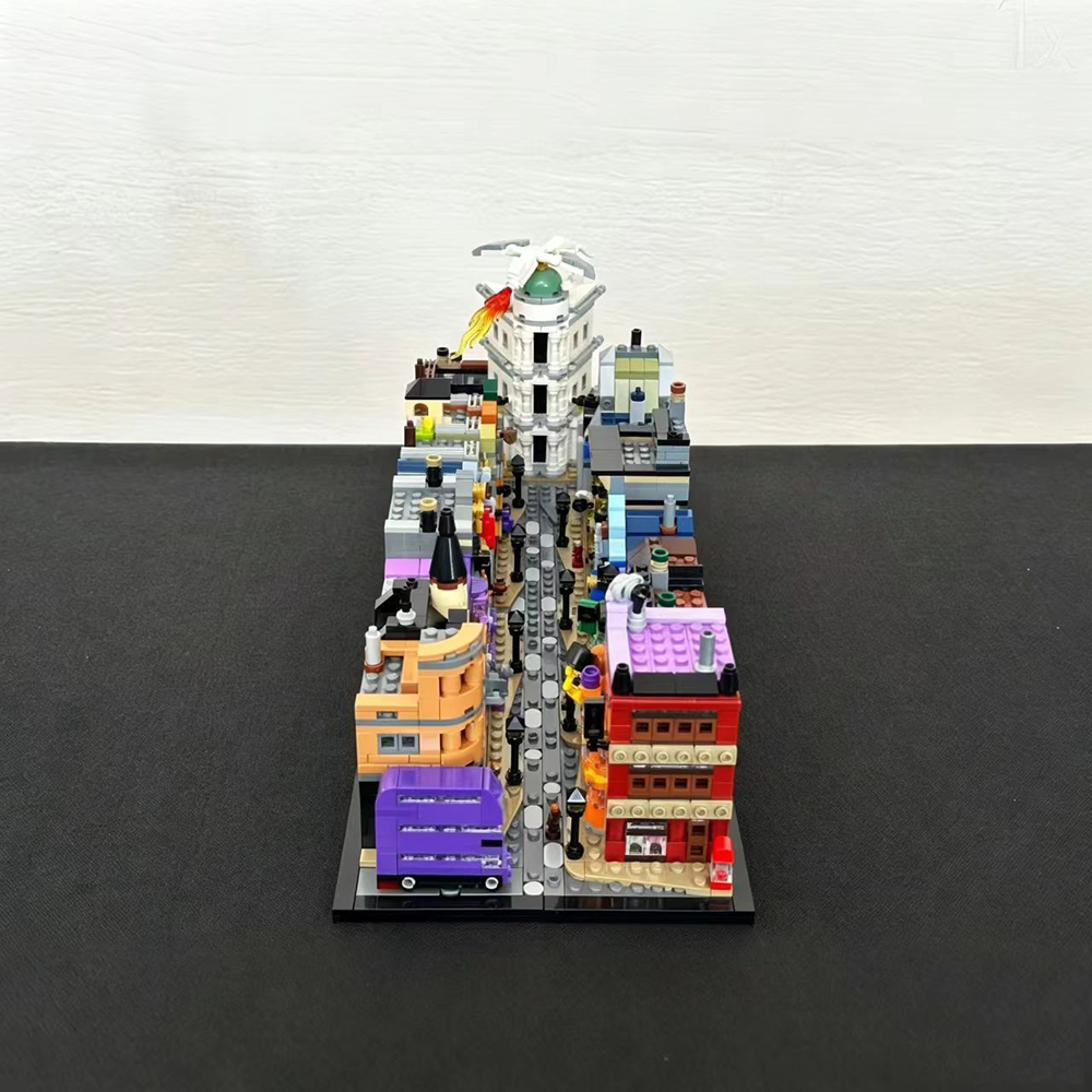 Vintage Collectible Shop - 2750Pcs Medieval Magic Street View Building