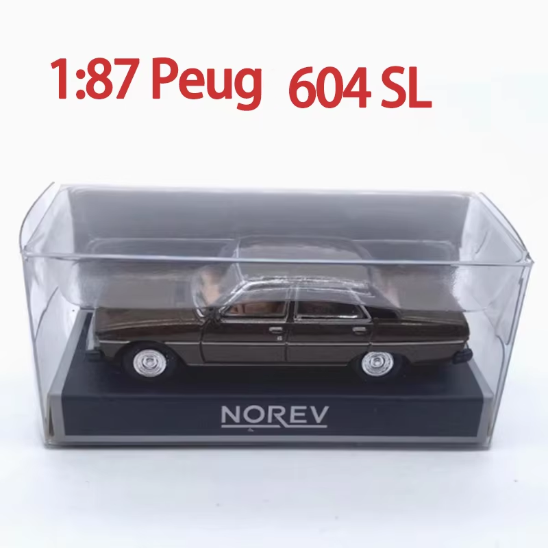 Vintage Collectible Toy Cars - Norev Diecast 1/87 Scale Vintage Peug-604