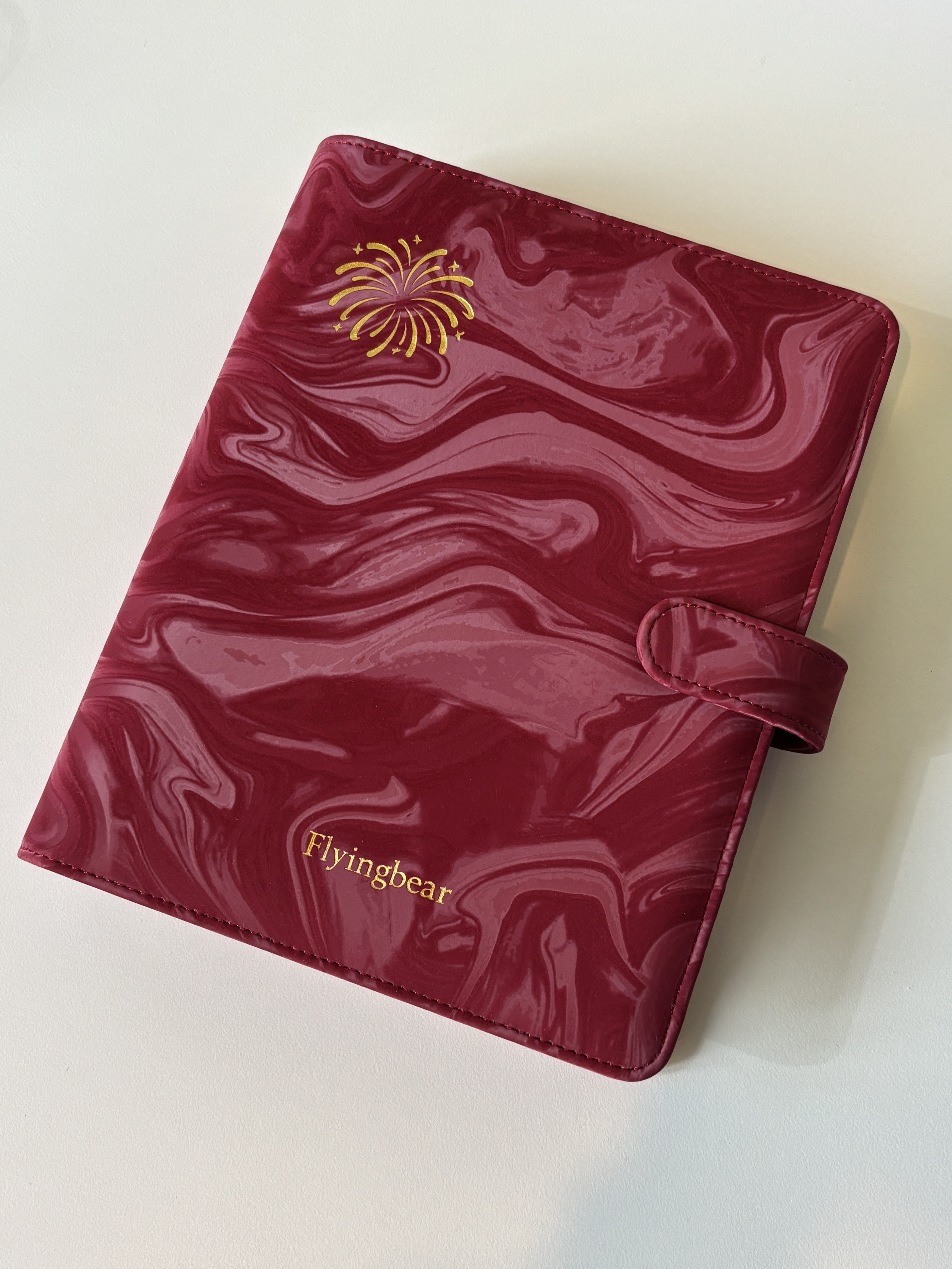 Red Firework Pattern A5 Binder - Polaroid Photo Album 评论和价格