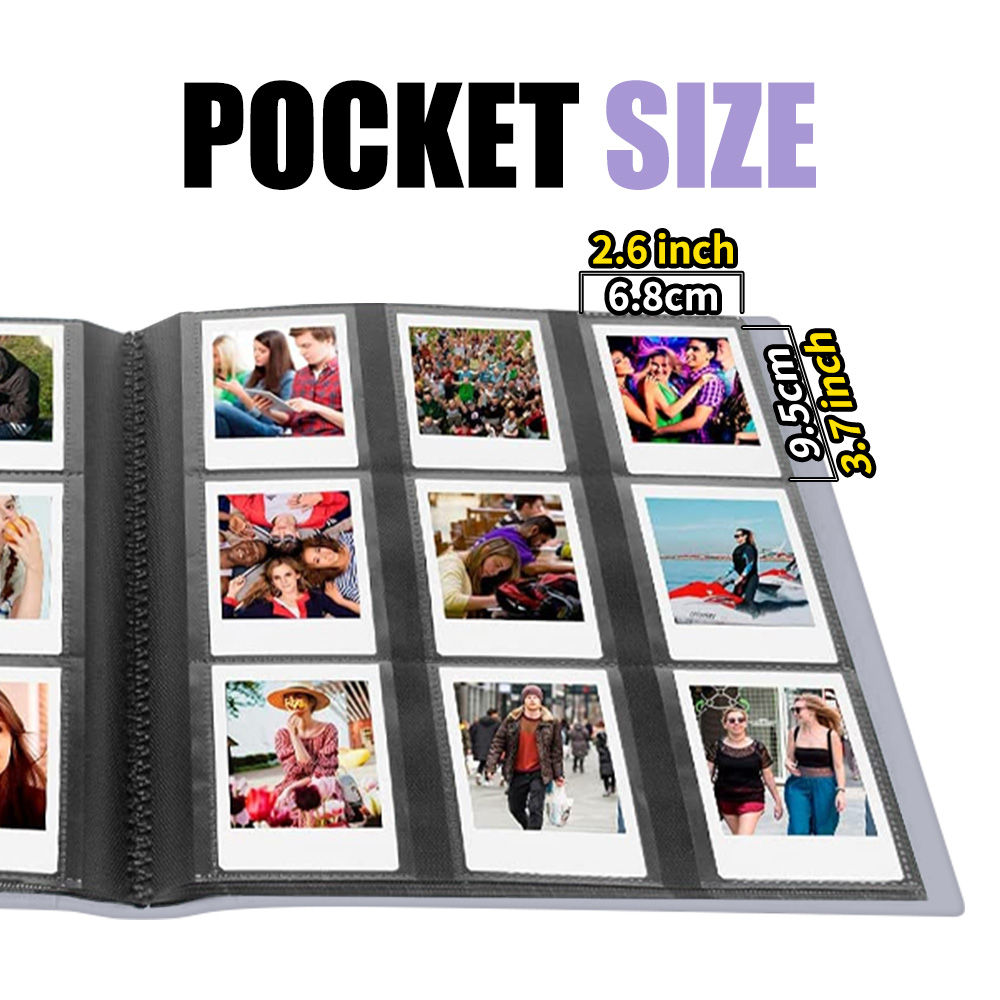 3 inches Printing Paper Purple - Polaroid Photo Album 评论和价格