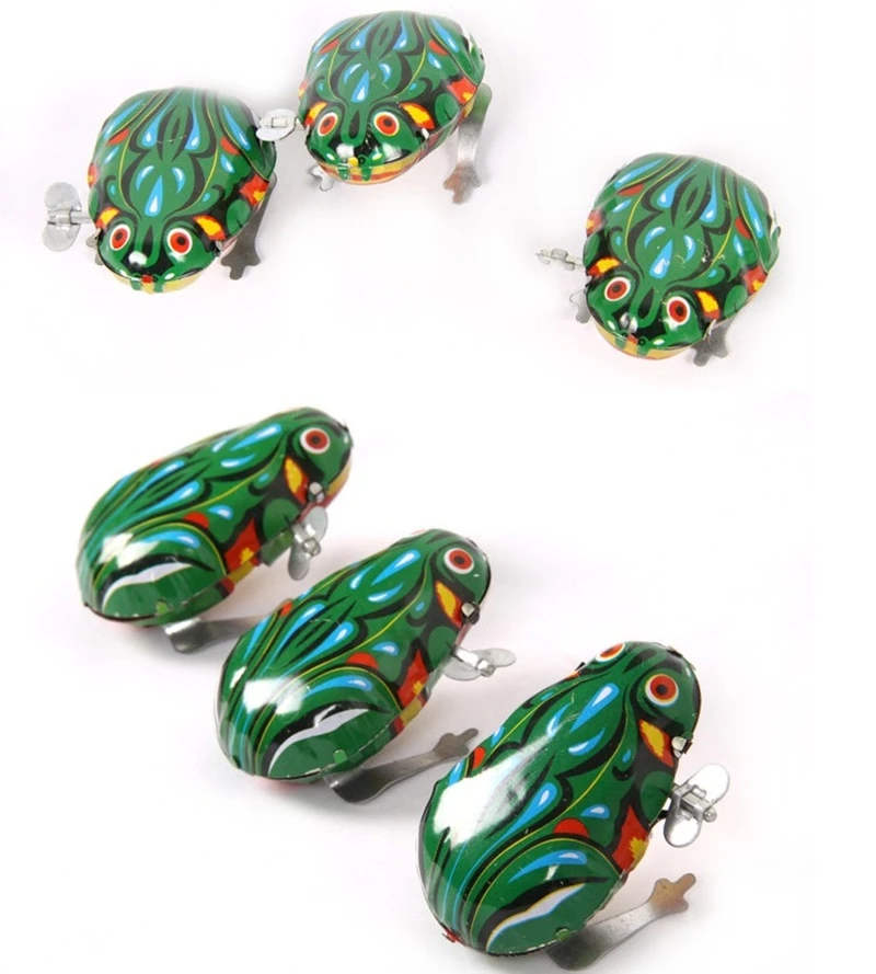 Vintage Tin Clockwork Jumping  - Vintage And Collectible Toys 评论和价格