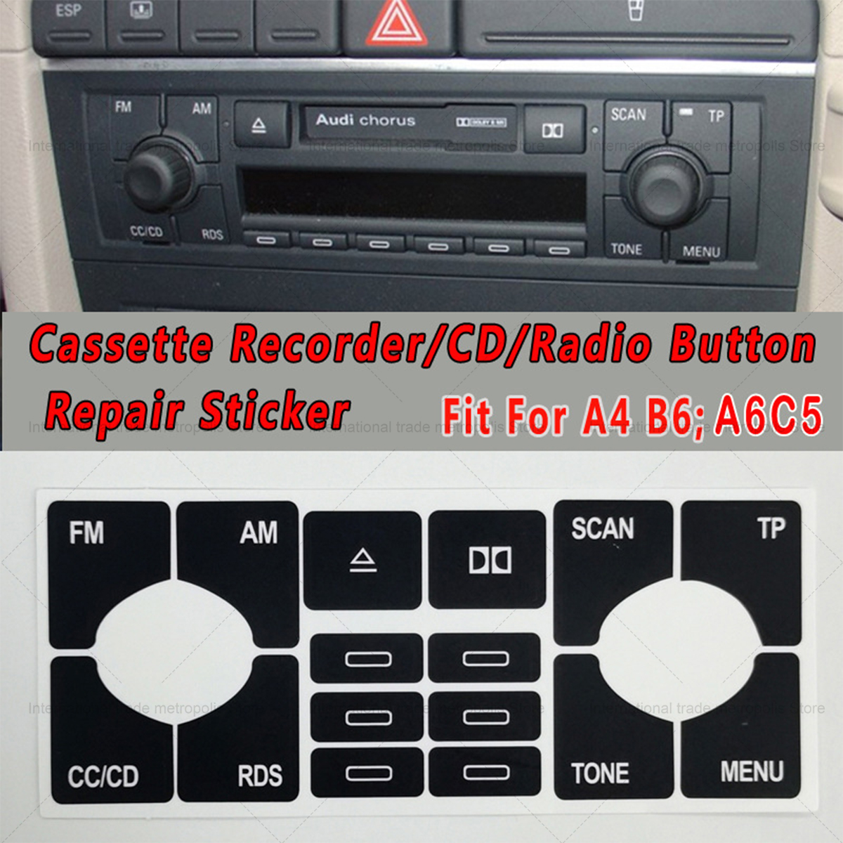 A Set Audio Button Repair Deca - Cassette Tape Head 评论和价格