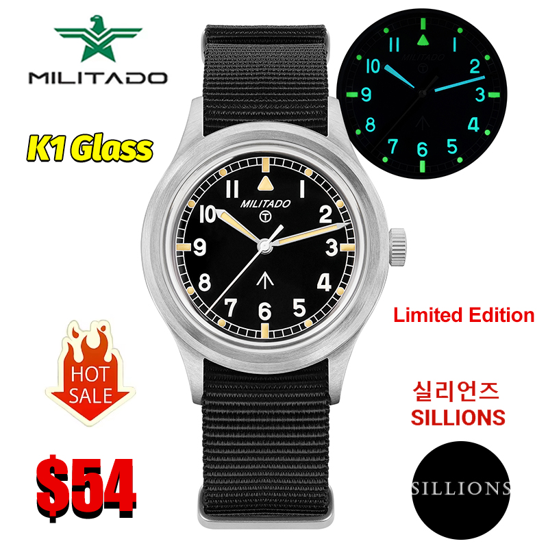 Militado ML22 Limited Edition  - Vintage Watch Crystal 评论和价格