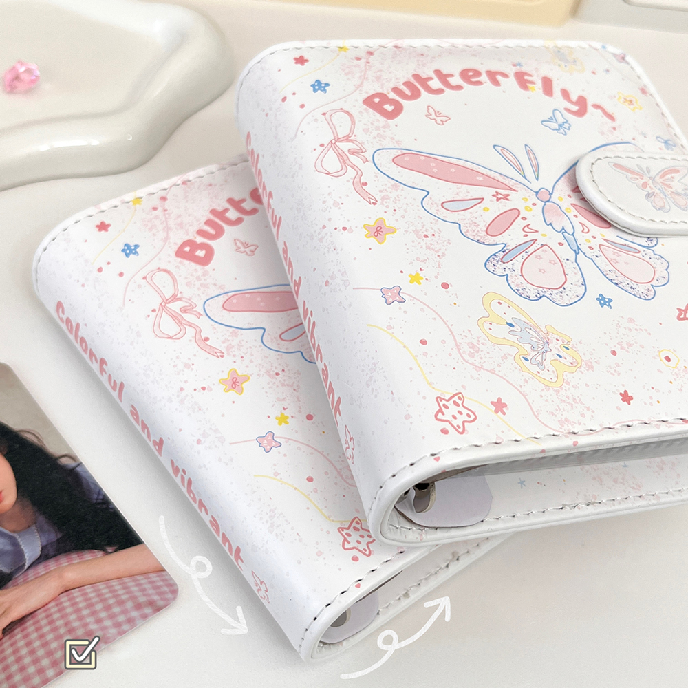Beautiful Butterfly Leather On - Polaroid Photo Album 评论和价格