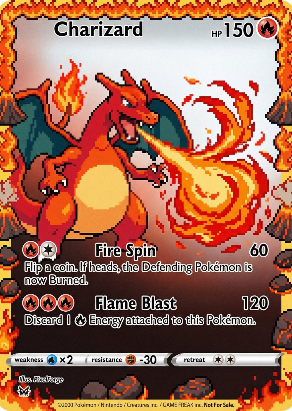 5Pcs Pokemon Cards Charizard G - Vintage And Collectible Toys 评论和价格