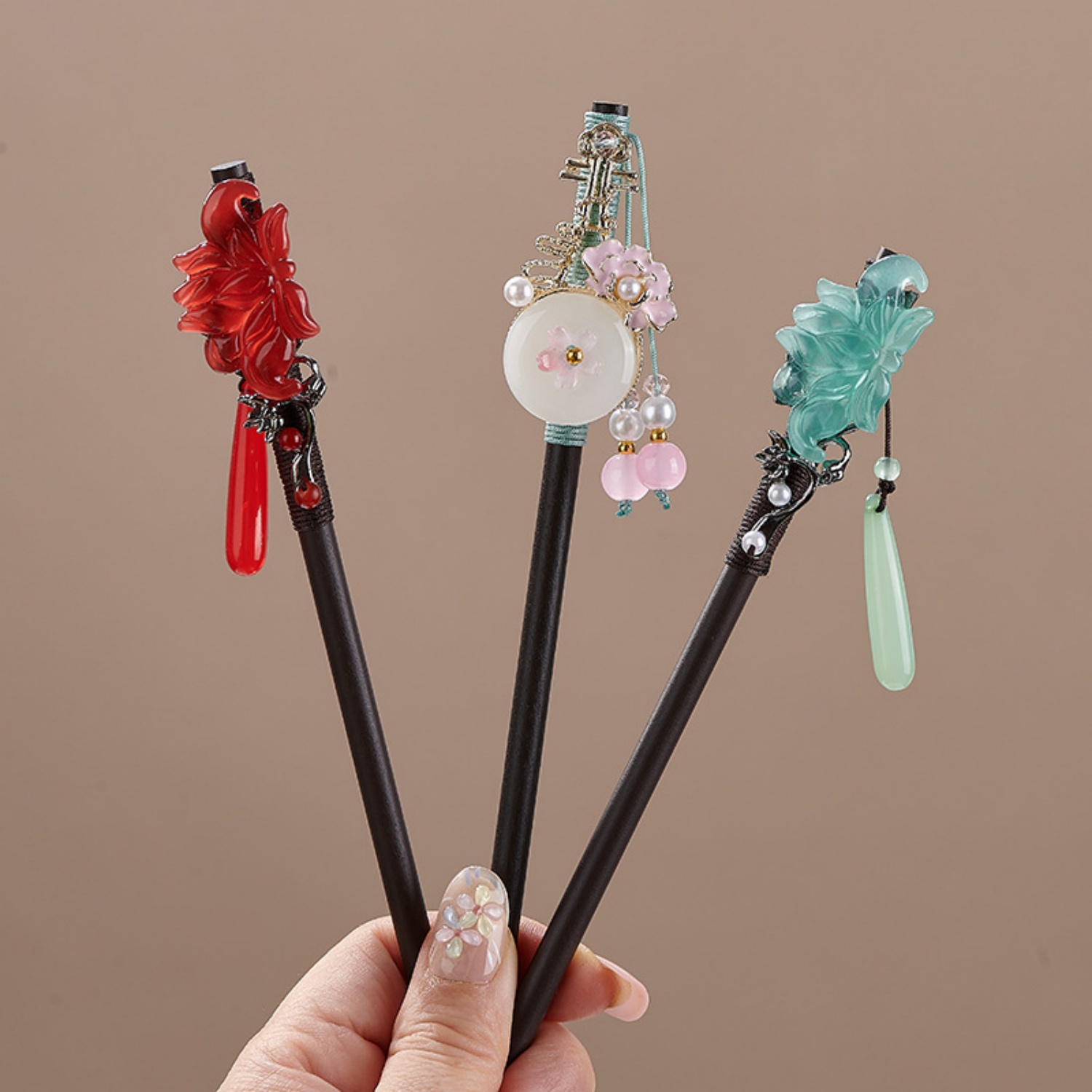 Vintage Flower Hairpin For Wom - Vintage Collector 评论和价格