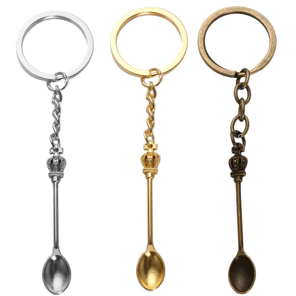 New Fashion Men 30mm Keychain  - Vintage Collectible Spoons 评论和价格