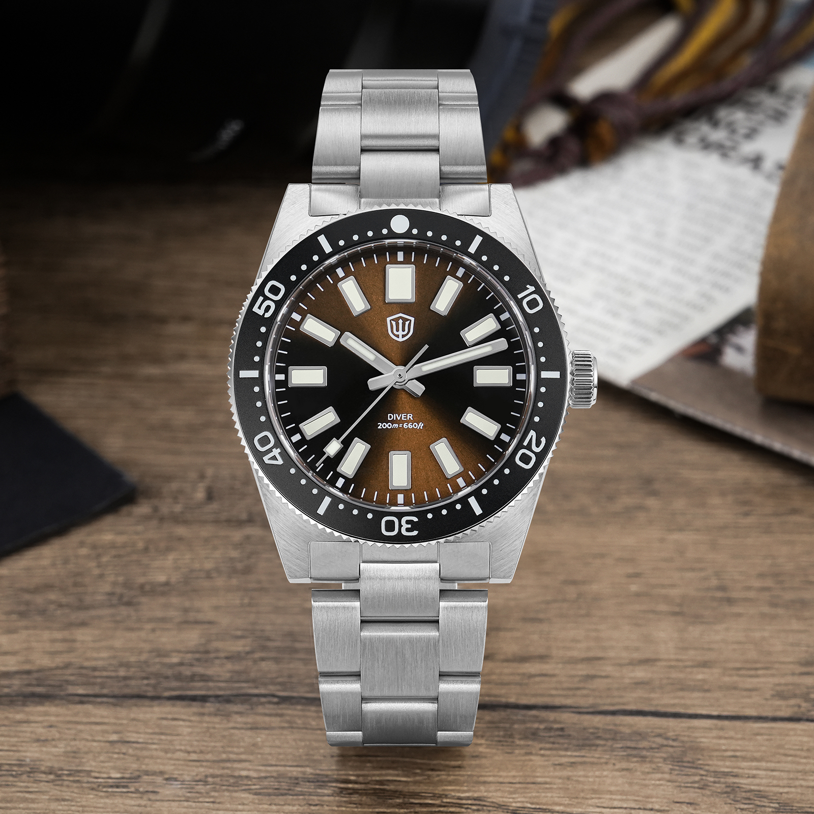 Watchdives WD1965 V2 Luxury Di - Vintage Watch Crystal 评论和价格