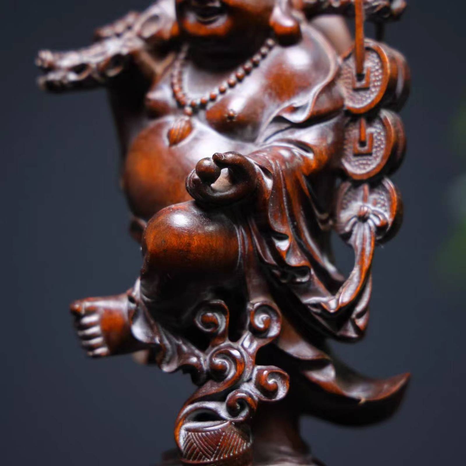 Maitreya Buddha Statue Detaile - Vintage Collectible & Vintage Dolls 评论和价格