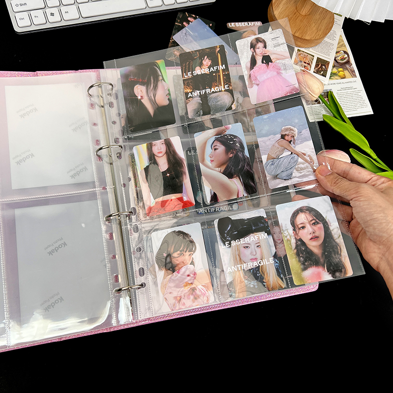 10Pcs A4 Double Sided Photo Sl - Polaroid Photo Album 评论和价格