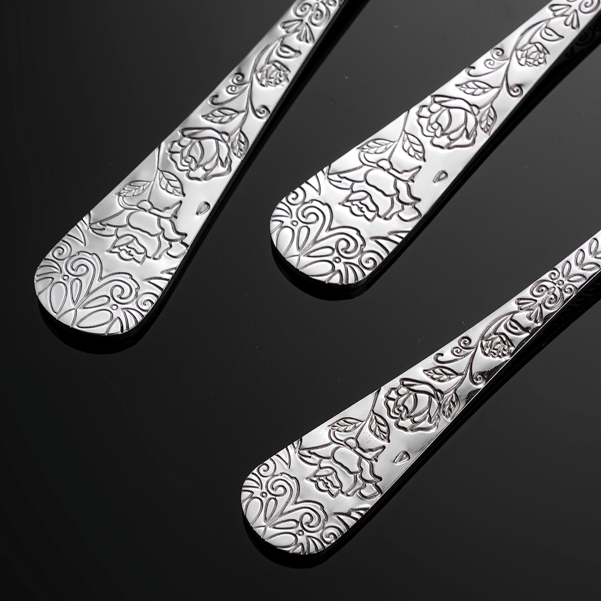 30-piece stainless steel cutle - Vintage Collectible Spoons 评论和价格