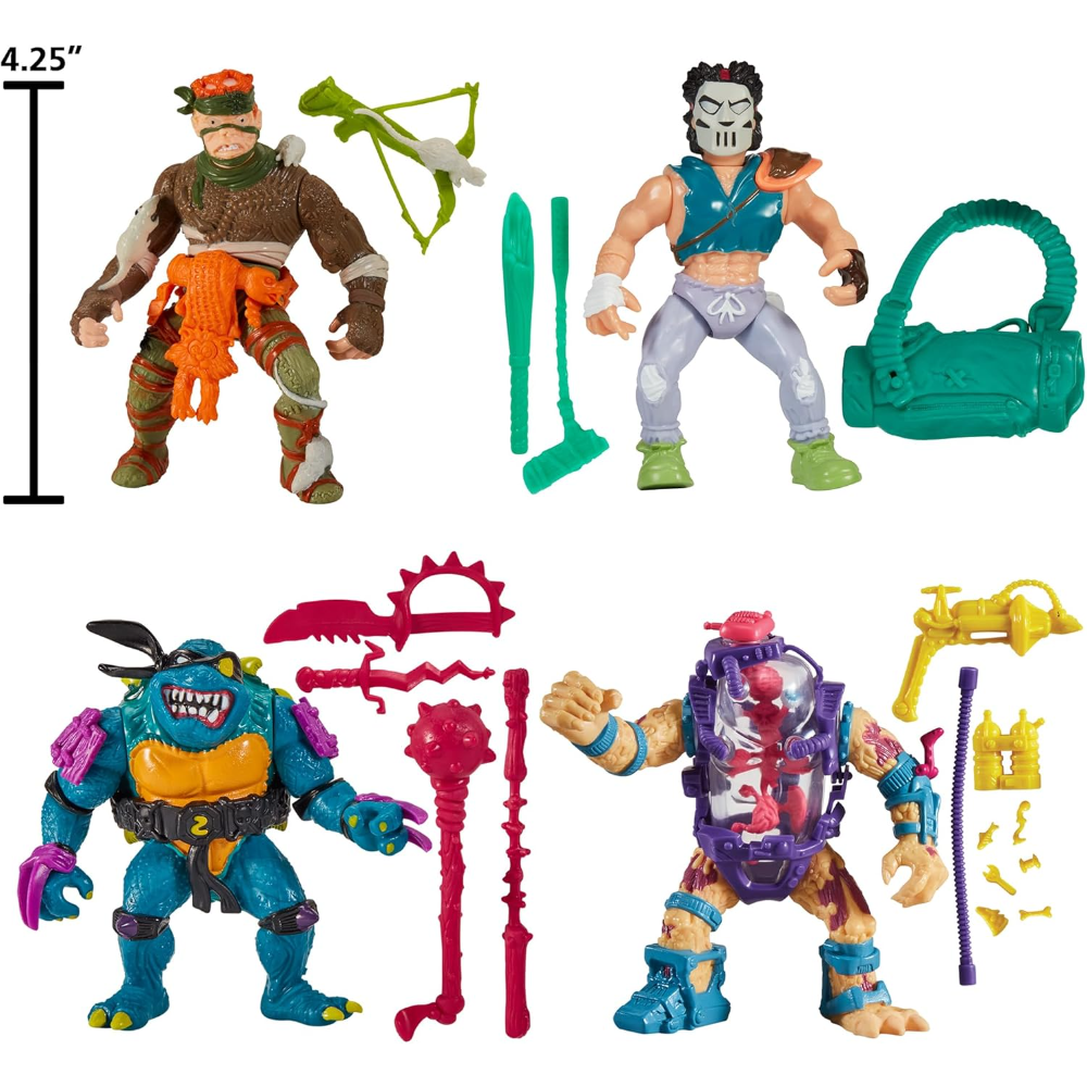 Playmates Toys Teenage Mutant  - Vintage Collectible Figures 评论和价格