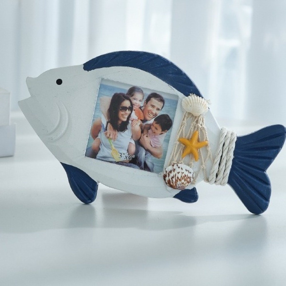 3-inch Ocean-Themed Photo Fram - Vintage Collectible Shop 评论和价格