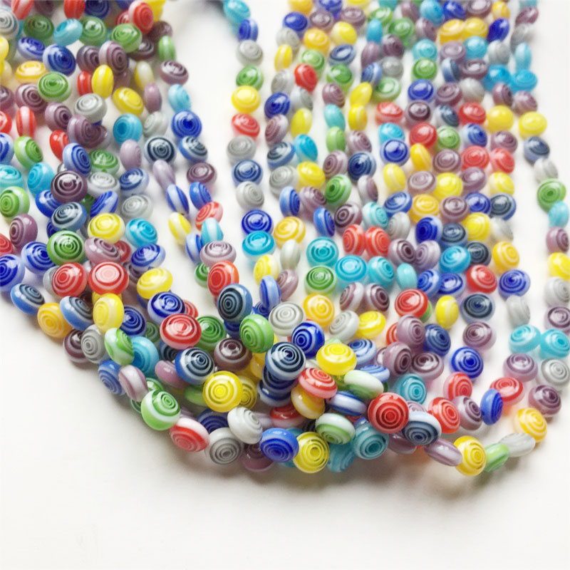 Ped Circles Flower Murano Mill - Vintage Collectible Marbles 评论和价格