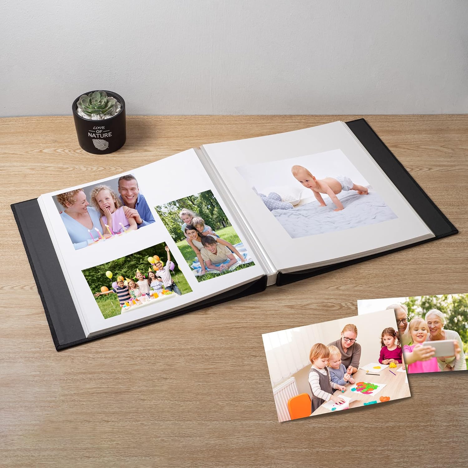 Album Self-adhesive Scrapbook  - Polaroid Photo Album 评论和价格