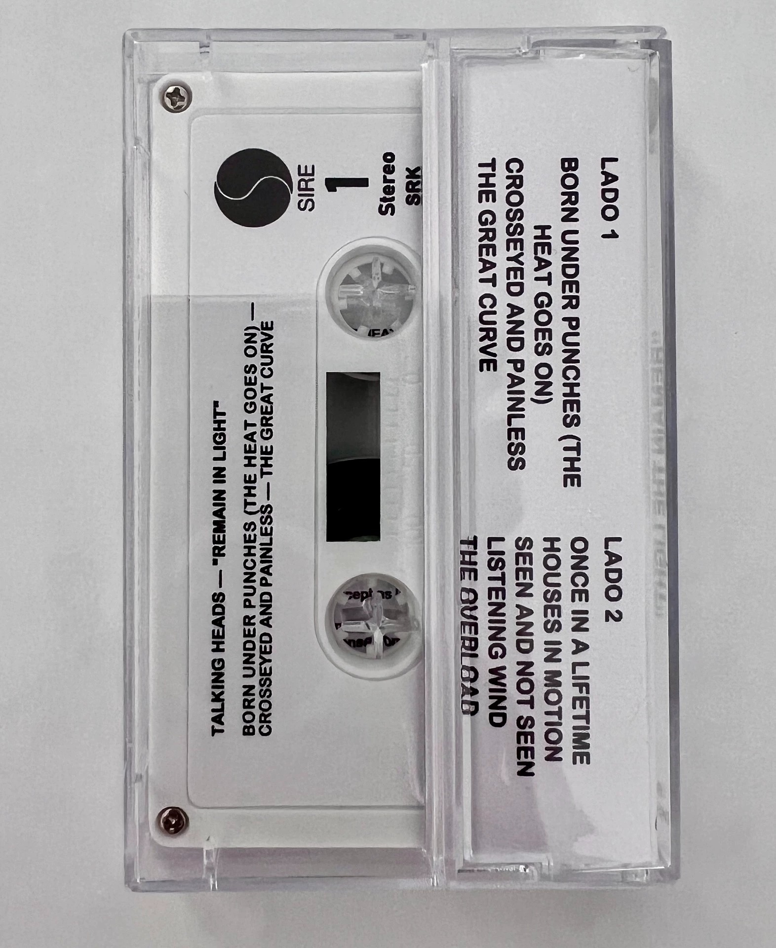 Rock Talking Heads David Byrne - Cassette Tape Head 评论和价格