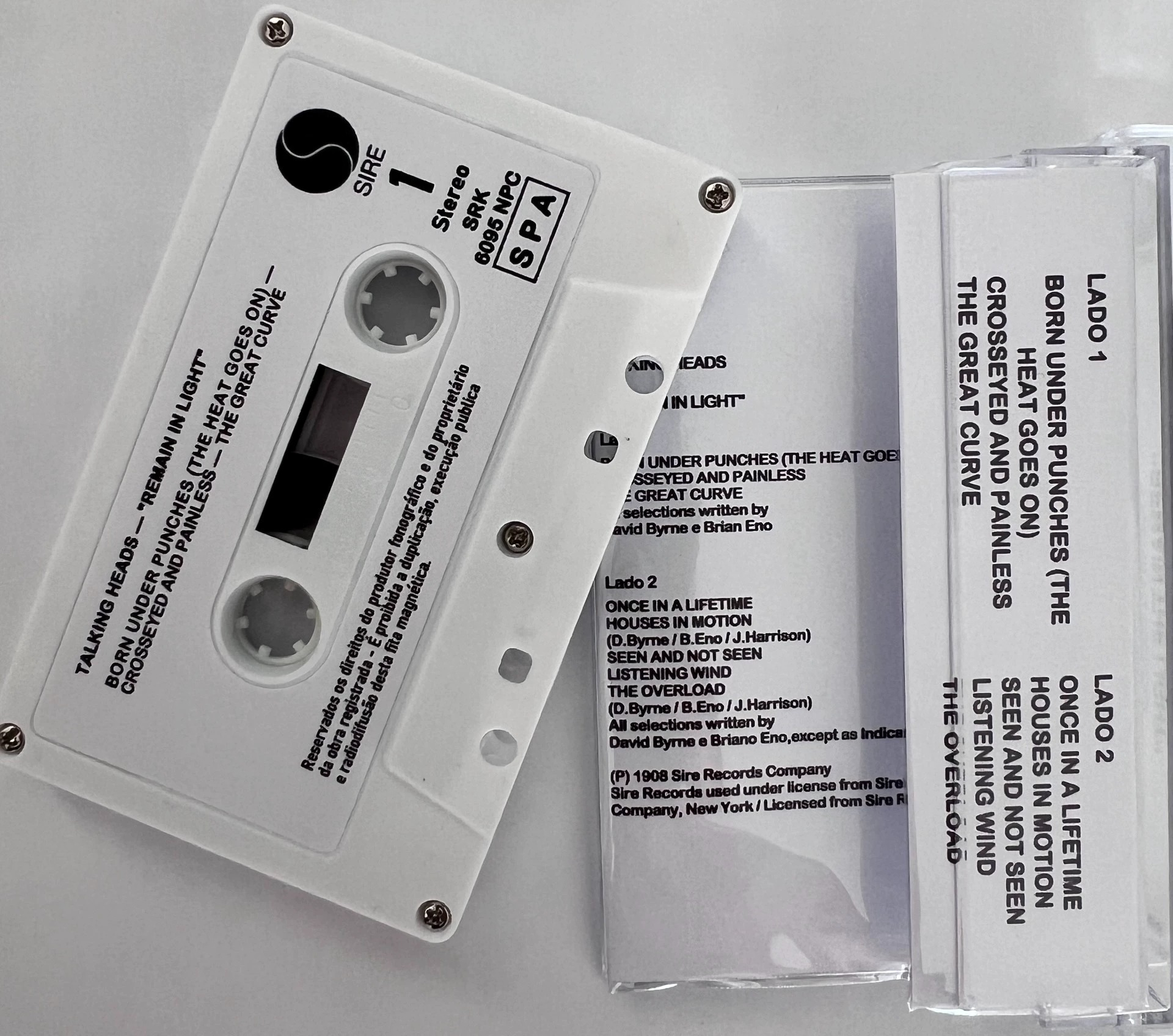 Rock Talking Heads David Byrne - Cassette Tape Head 评论和价格