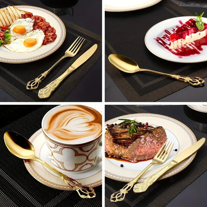 4/24pcs Elegant and durable vi - Vintage Collectible Spoons 评论和价格
