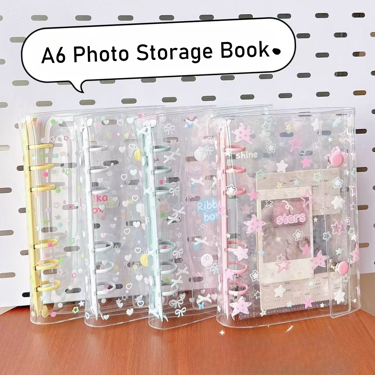 A6 Polka Dot Star Bow Photo Al - Polaroid Photo Album 评论和价格