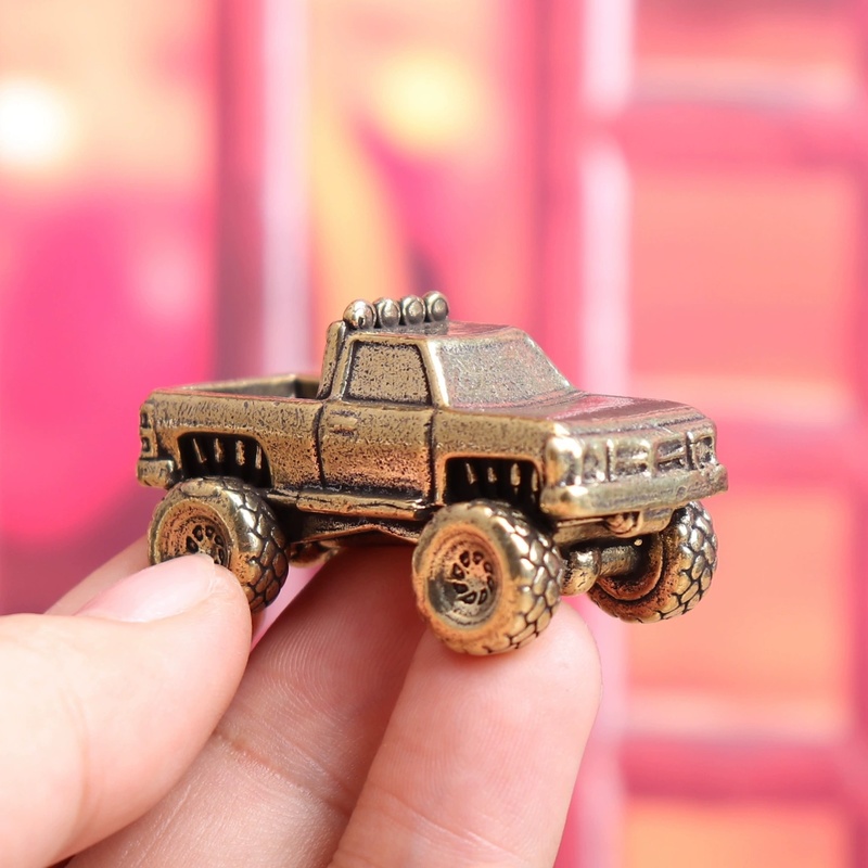 Vintage Copper Pickup Truck Mo - Vintage Collectible Toy Cars 评论和价格