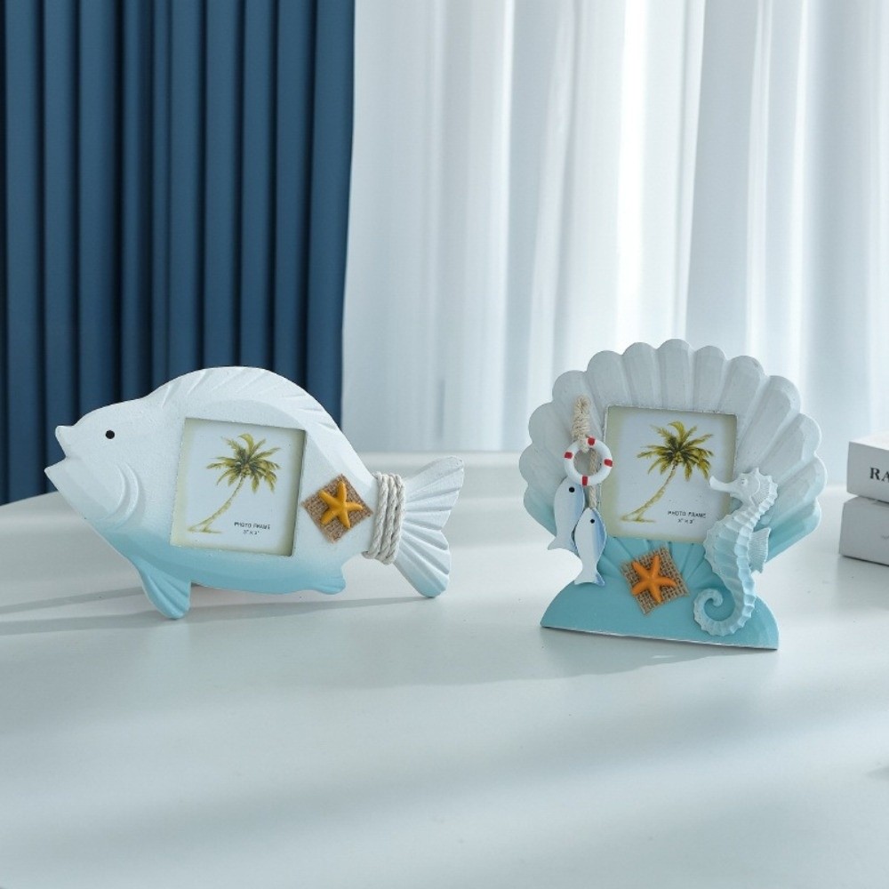 3-inch Ocean-Themed Photo Fram - Vintage Collectible Shop 评论和价格