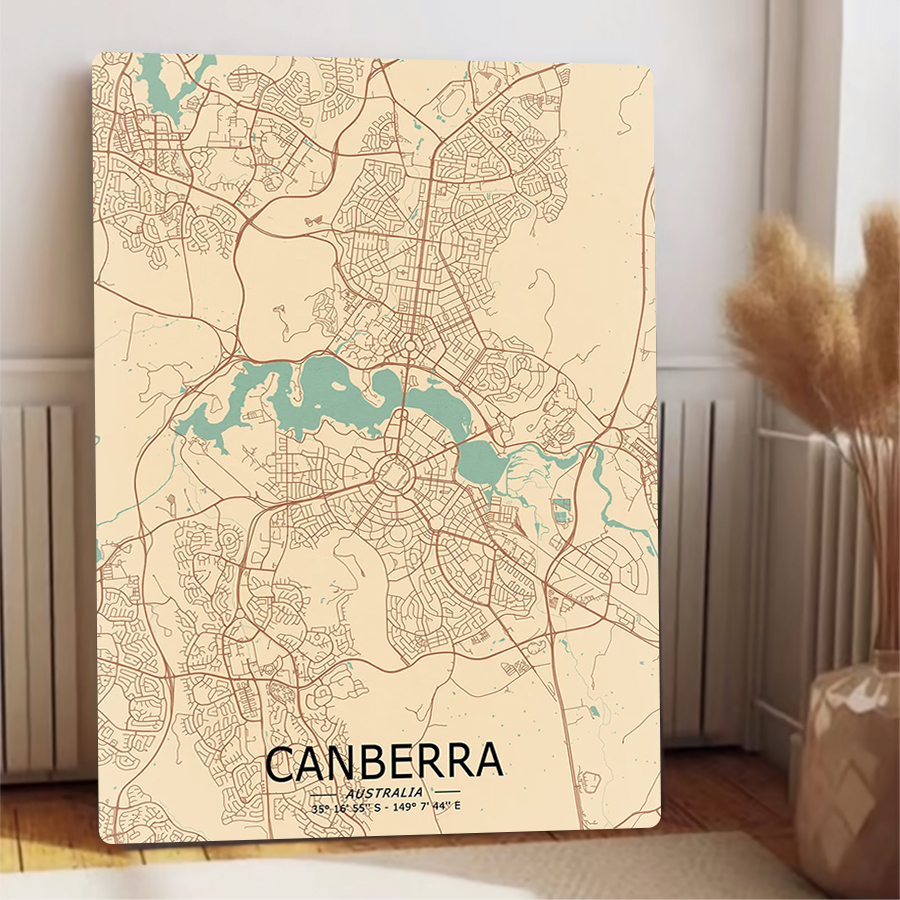Canberra Australia City Map Me - Canberra Vintage & Collectible Centre Reviews 评论和价格