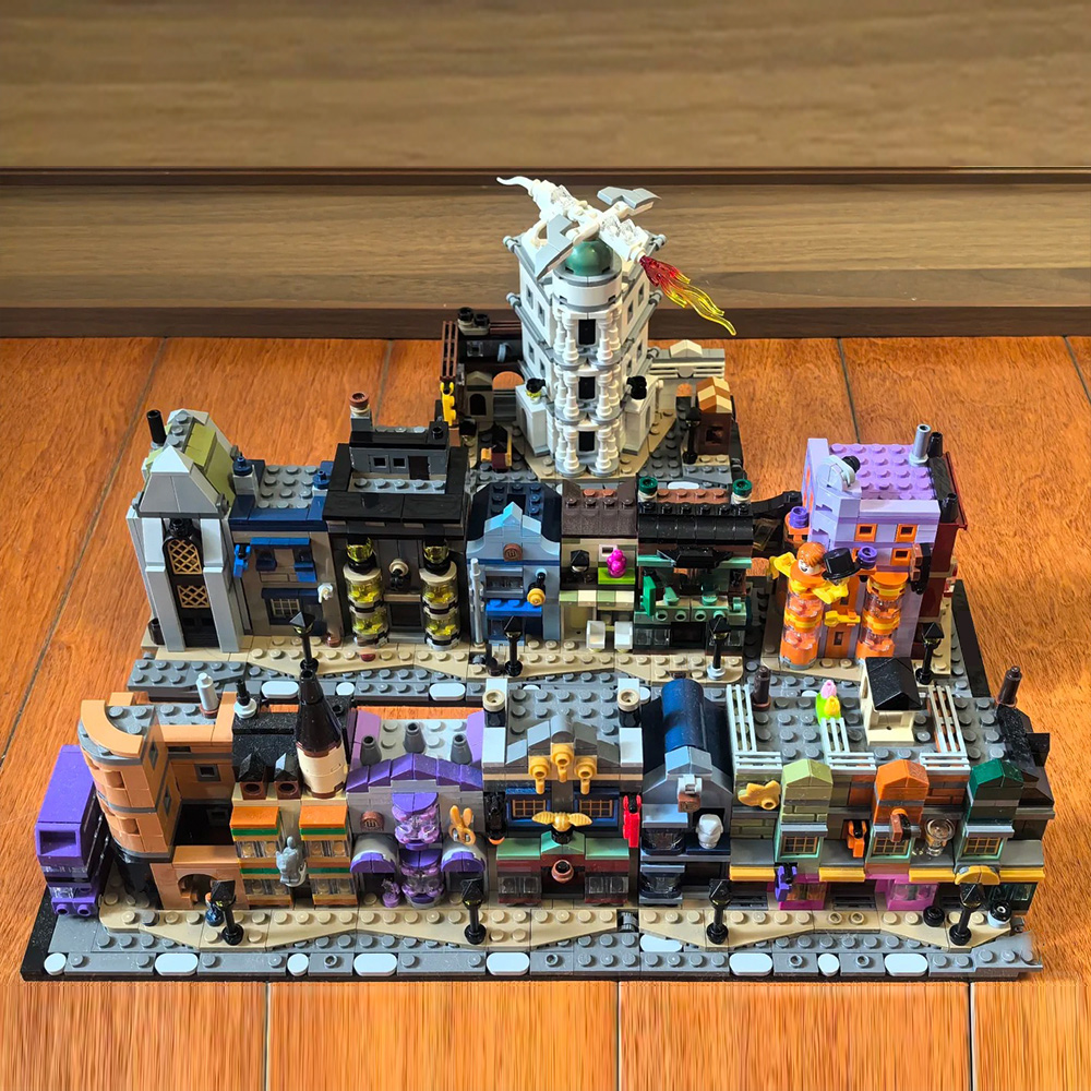 2750Pcs Medieval Magic Street  - Vintage Collectible Shop 评论和价格