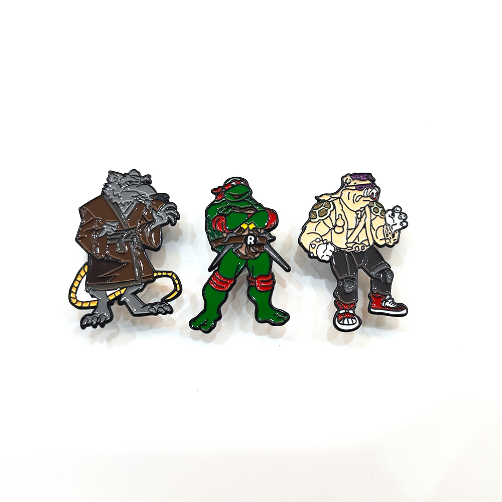 3pcs Vintage Ninja Turtles Pin - Vintage Item 评论和价格