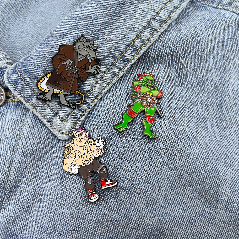 3pcs Vintage Ninja Turtles Pin - Vintage Item 评论和价格