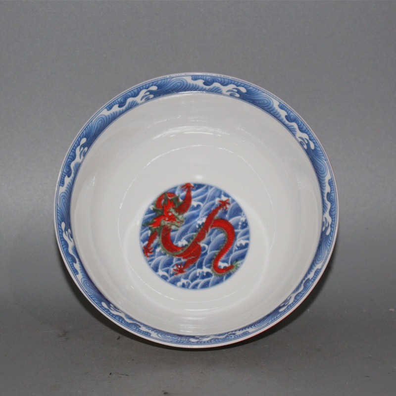Vintage Famille Rose Dragon Bo - Vintage Collectible & Vintage Dolls 评论和价格
