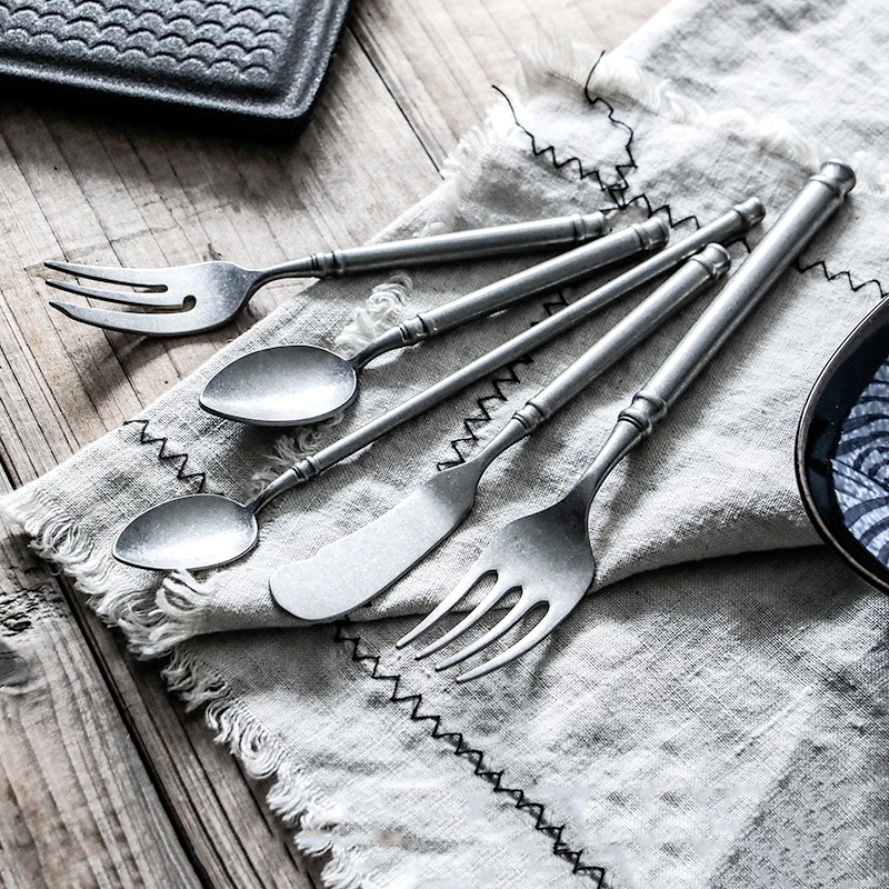 Retro Scrub 304 Stainless Stee - Vintage Collectible Spoons 评论和价格