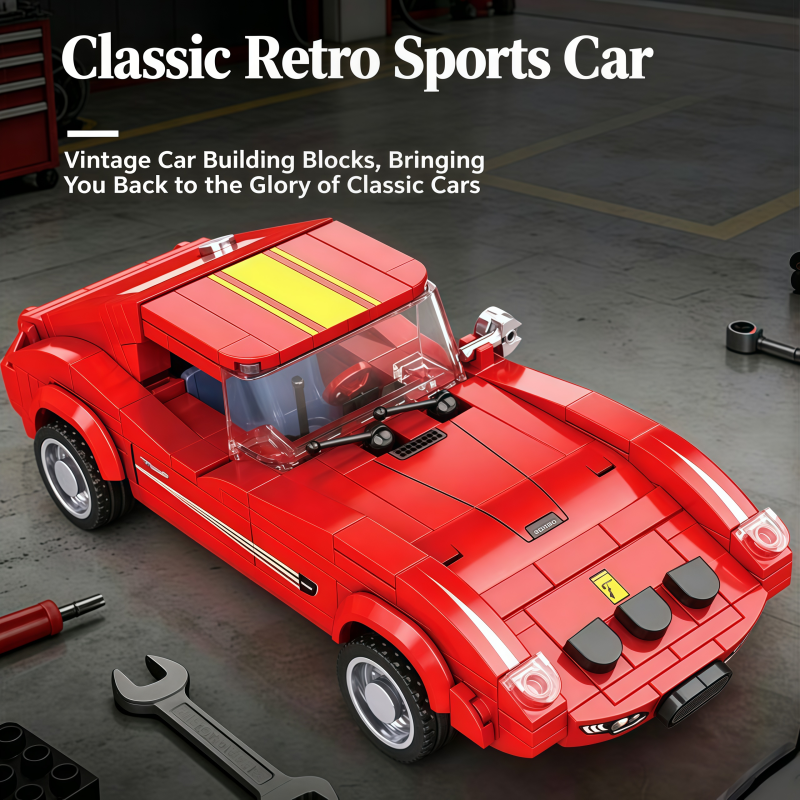 Classic red vintage sports car - Vintage Collectible Toy Cars 评论和价格