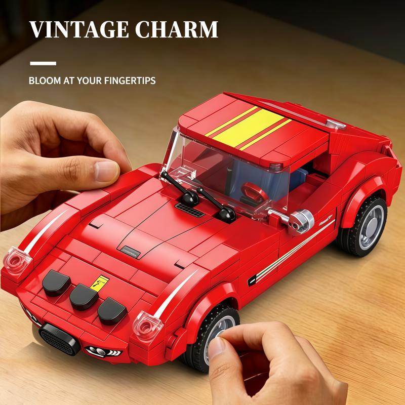 Classic red vintage sports car - Vintage Collectible Toy Cars 评论和价格