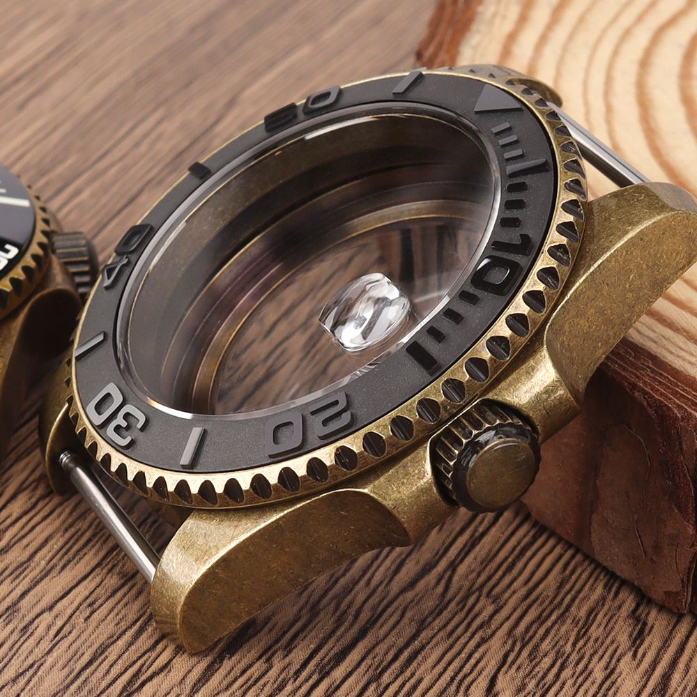 For NH35 Cases PVD Bronze Retr - Vintage Watch Crystal 评论和价格