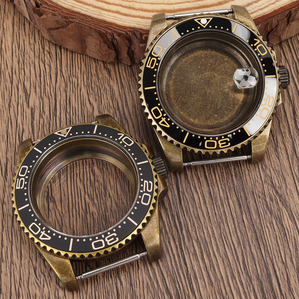 For NH35 Cases PVD Bronze Retr - Vintage Watch Crystal 评论和价格