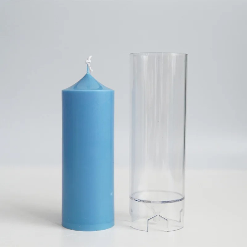 3D Spire Cylinder Candle Mold  - Vintage Things Collection 评论和价格