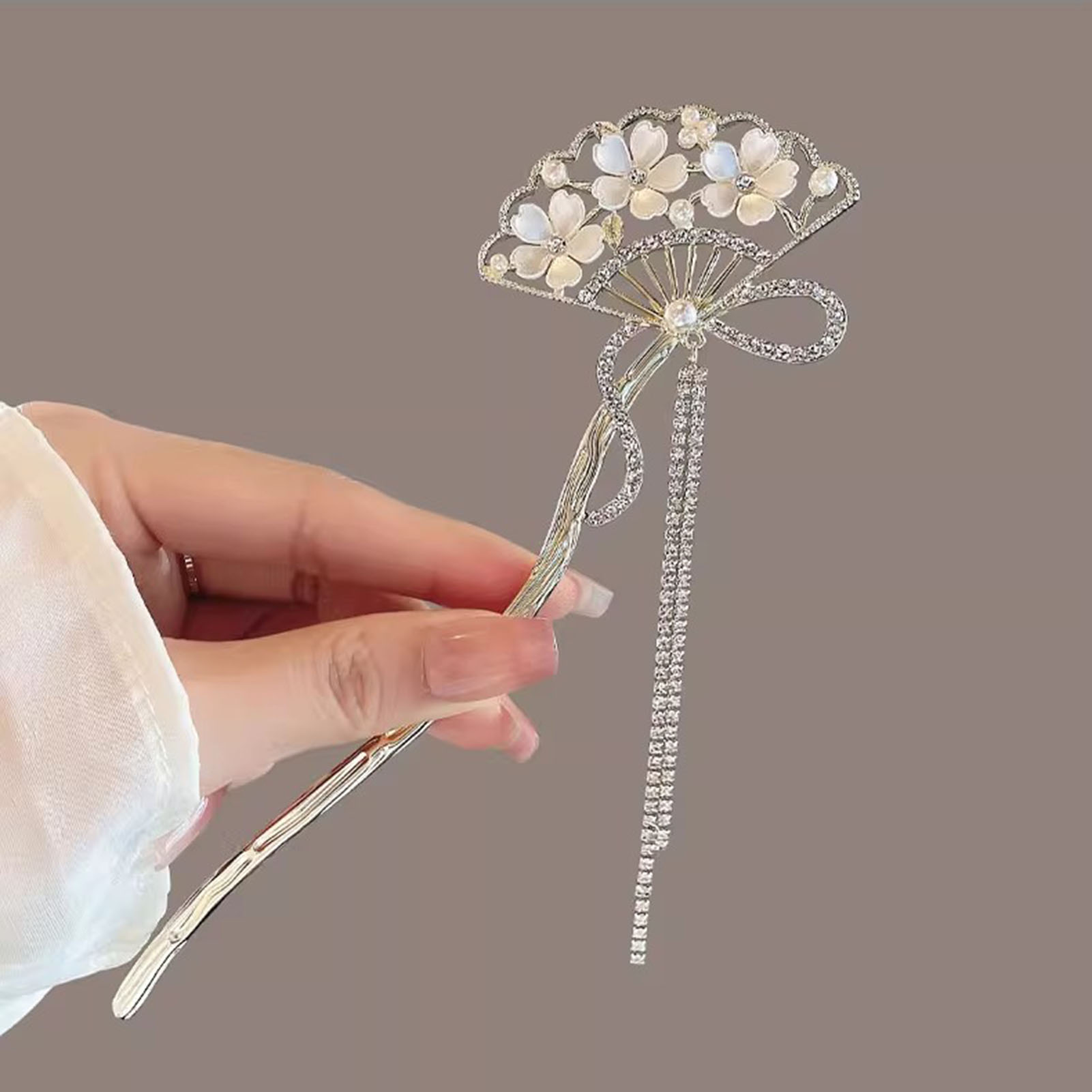 Vintage Flower Fan Shaped Hair - Vintage Collector 评论和价格