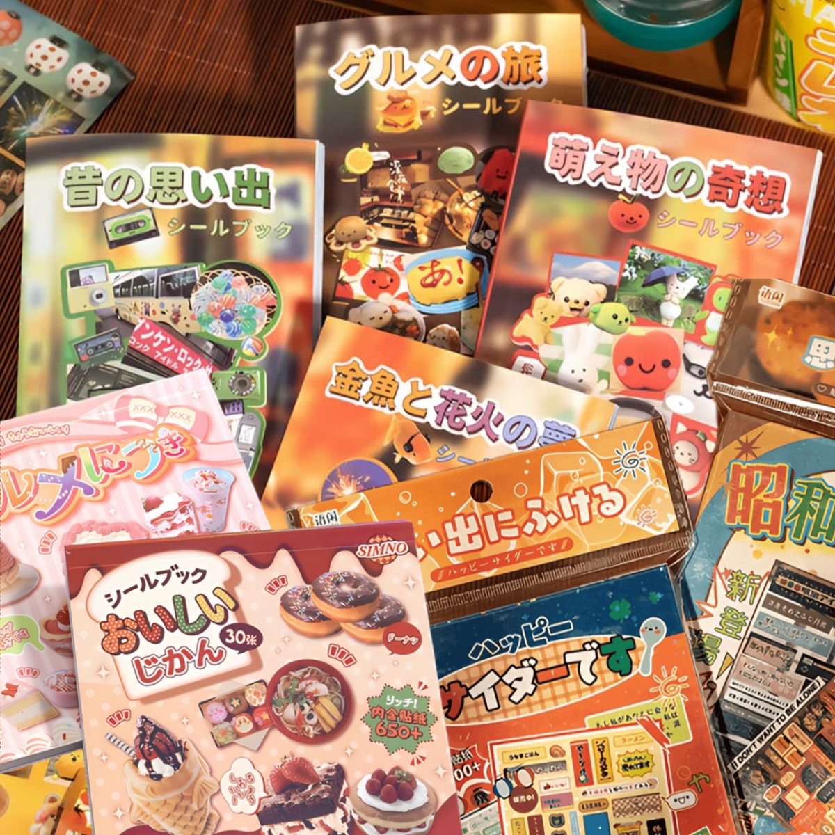 Retro Showa Style Sticker Book - Vintage And Collectible Books 评论和价格