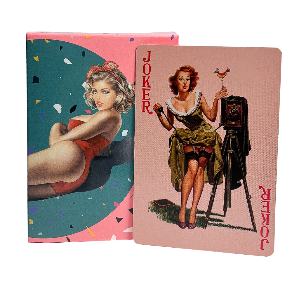 Pin-up Girls Playing Cards Vin - Vintage Collectible Playing Cards 评论和价格