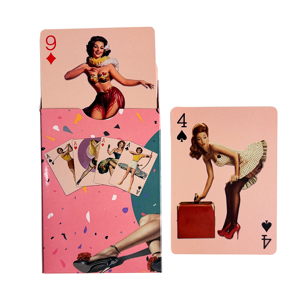 Pin-up Girls Playing Cards Vin - Vintage Collectible Playing Cards 评论和价格