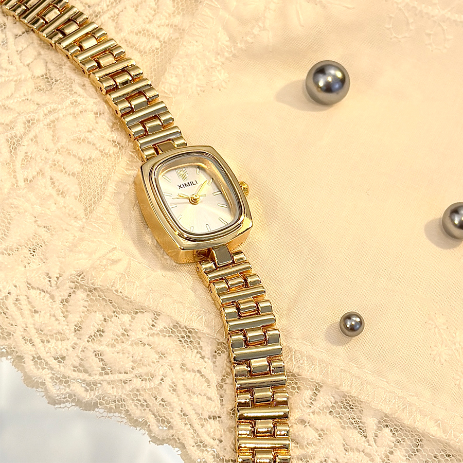 New Korean Style Vintage Gold  - Vintage Watch Crystal 评论和价格