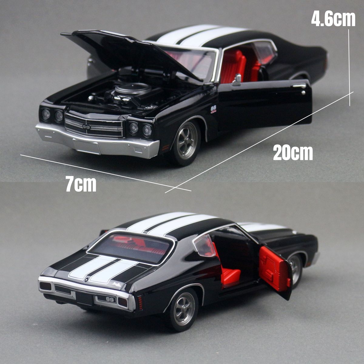 1/24 Chevrolet Chevelle 454 19 - Vintage Collectible Toy Cars 评论和价格